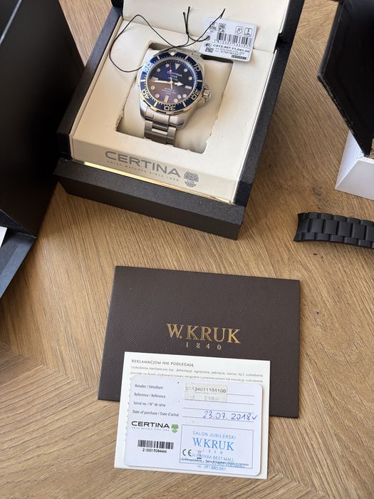 Zegarek Certina DS Action ETA2824-2 ISO