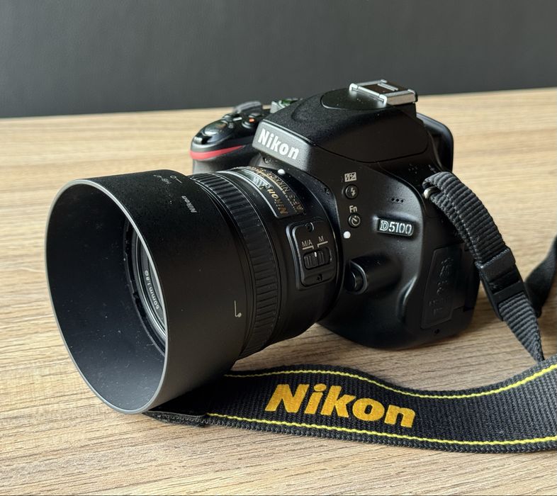 Фотопарат Nikon d5100 пробіг 7728