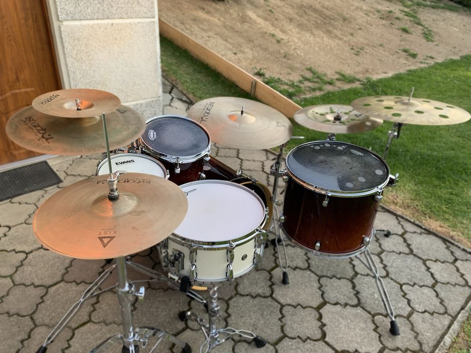 Perkusja Mapex Meridian Birch + Istanbul Agop + hardware +pokrowce