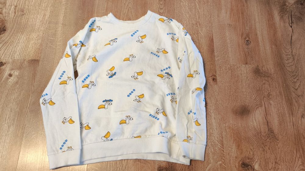 Bluzy dziecięce z długim rękawem r.140 2szt