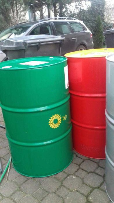 Beczki, beczka metalowe 200 L