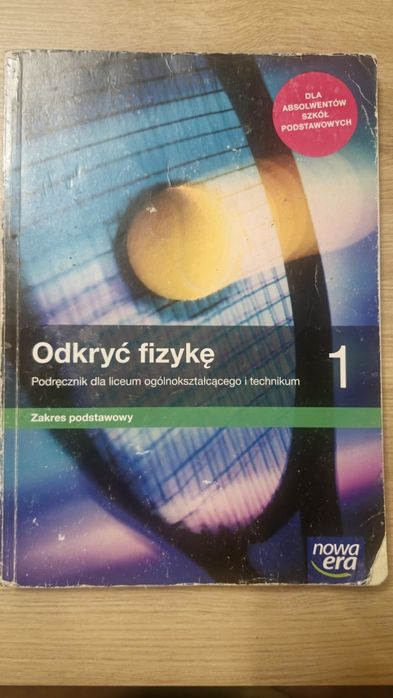 Odkryć fizykę 1  Nowa Era