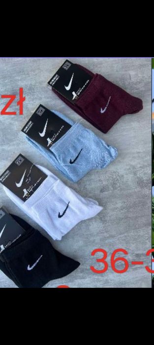 Skarpetki nike różne kolory i rozmiary