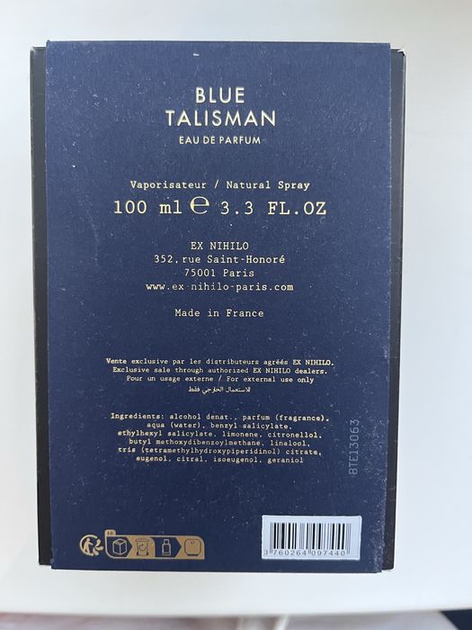 Парфум Ex Nihilo Blue Talisman