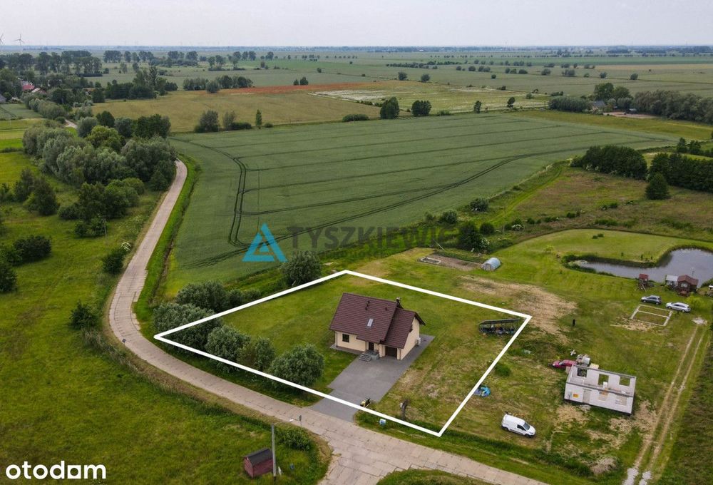 Dom wolnostojący 149m2  okolice Mierzei Wiślanej