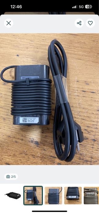 Carregador Original Dell 45W para Computador Portátil Dell Inspiron