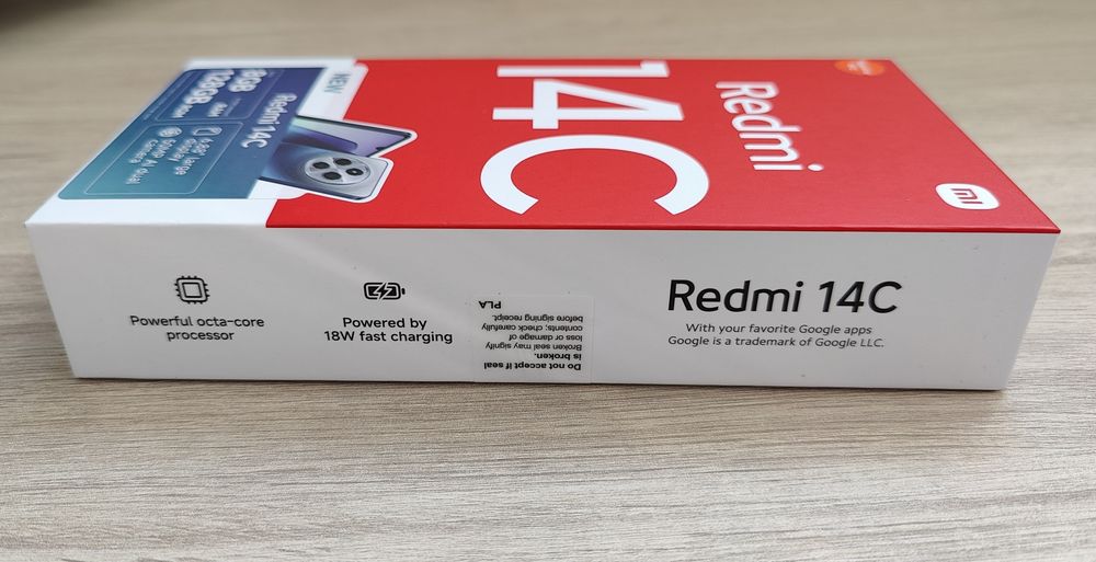 Xiaomi Redmi 14C (Novo | Selado) 4GB RAM 128GB – Midnight Black