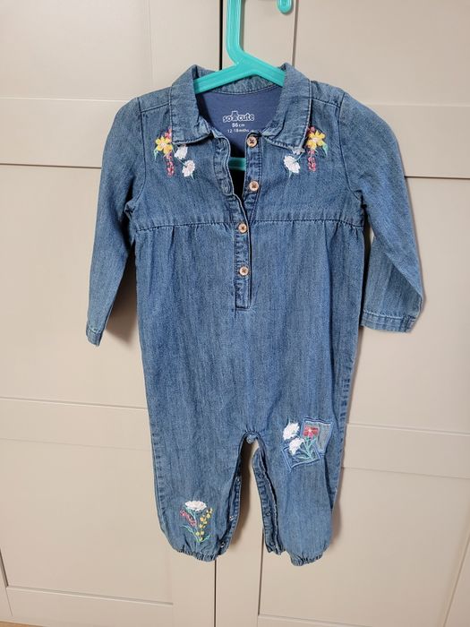 Jeansowy kombinezon kurtka katana 86 pepco