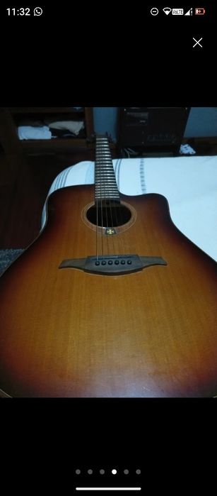 Vendo ou troco Lag T100 e case, por clássica ou acústica do meu inter