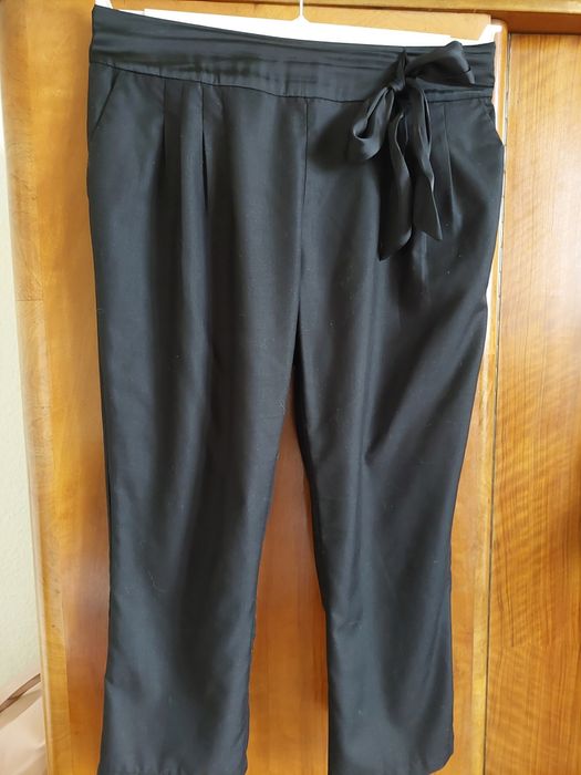 Spodnie damskie jedwabne