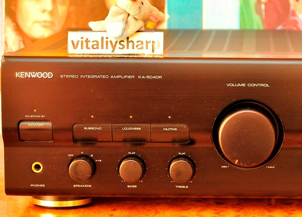 Усилитель KENWOOD KA-5040R (250) 95вт 12кг суперзвук