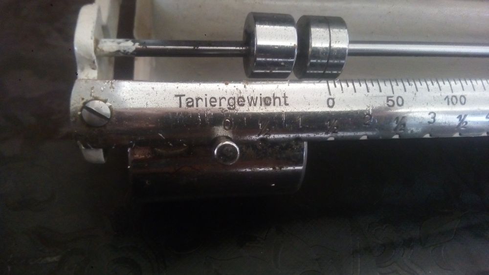 Novo preço 21 - Balança antiga para colecionador (TARIERGEWIONT)