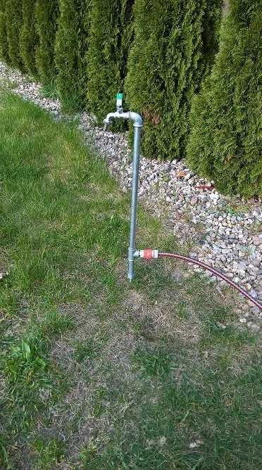 Okazja! Kranik ogrodowy przenośny, Słupek, Hydrant, punk poboru wody