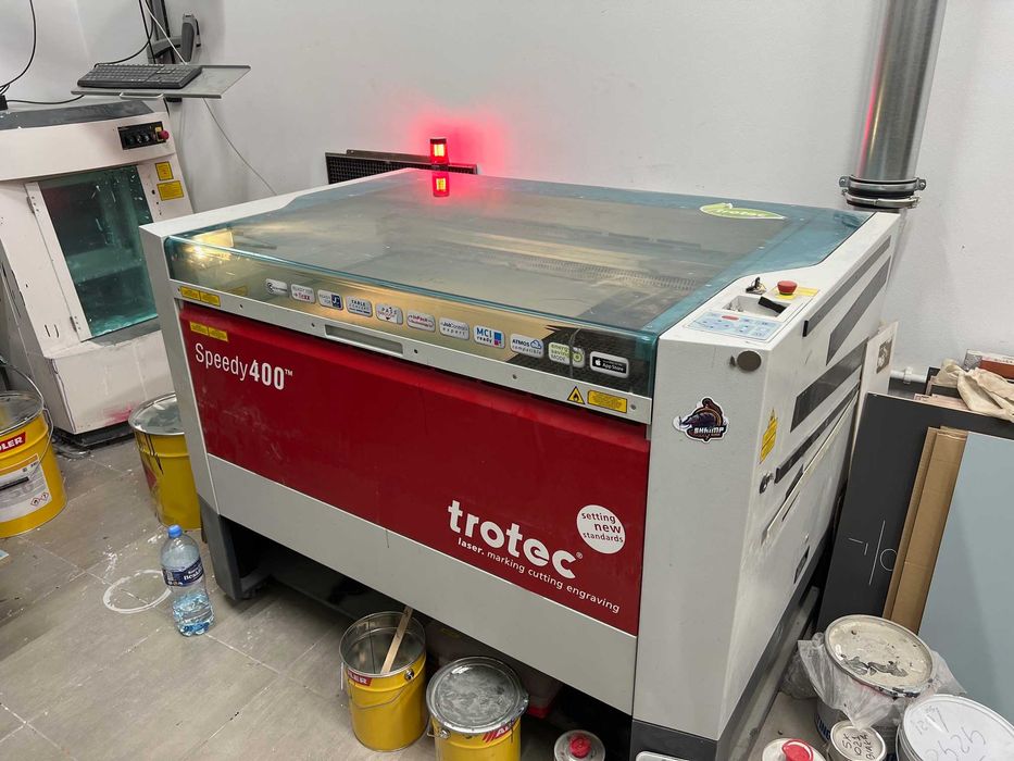 Trotec speedy 400 laser