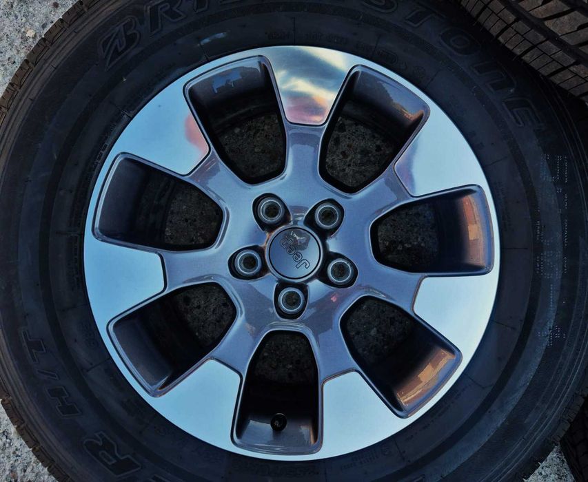 Jeep Wrangler JL/JK Rubicon Gladiator Sahara Nowe Oryginalne Alufelgi Koła Całoroczne 18 Cali-5szt