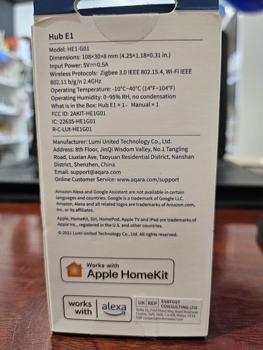 Bramka AQARA HE1-G01 Wi-Fi/ZigBee