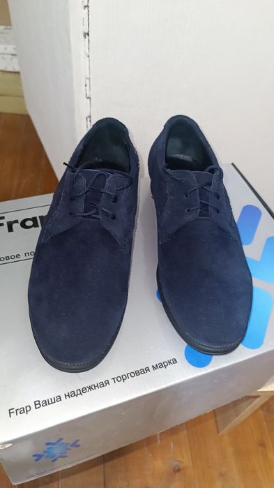 Чоловічі замшеві туфлі  25см устілка!