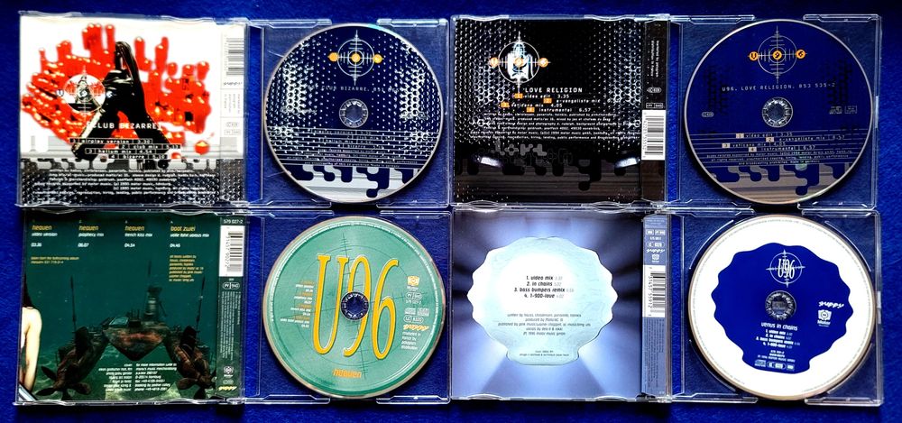 Фирменные CD группы U96 Альбомы и синглы Eurodance: 320 грн. - CD