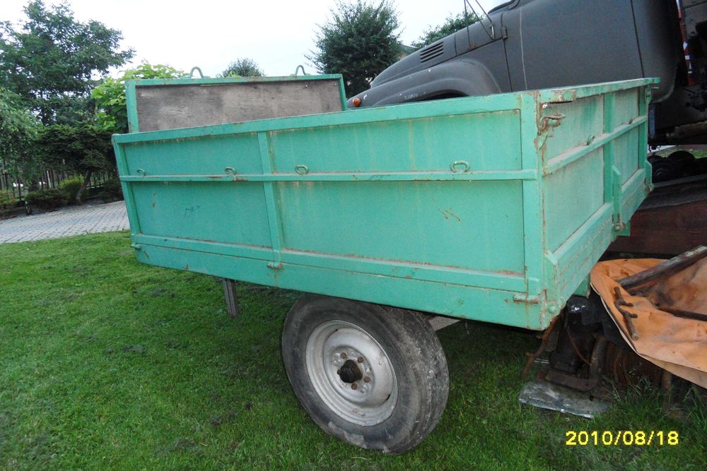 Oś do przyczepy jednoosiowej dwuosiowej