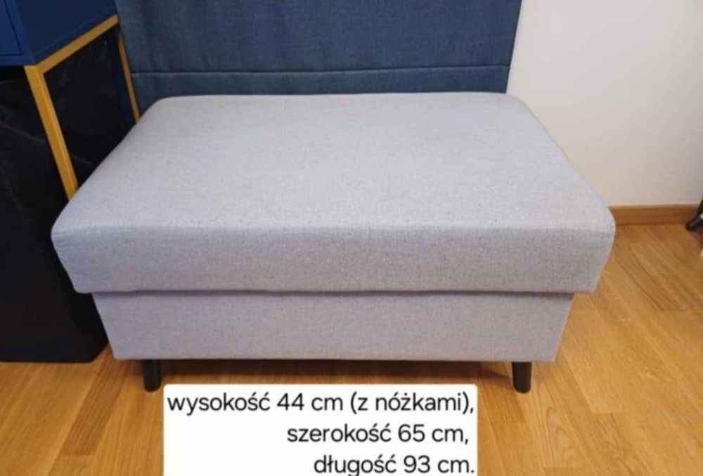 Pufa tapicerowana z Agata Meble