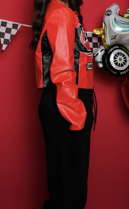 Мото куртка жіноча,байкерська.Тепла весна/осінь, літо. Нова,розмір М