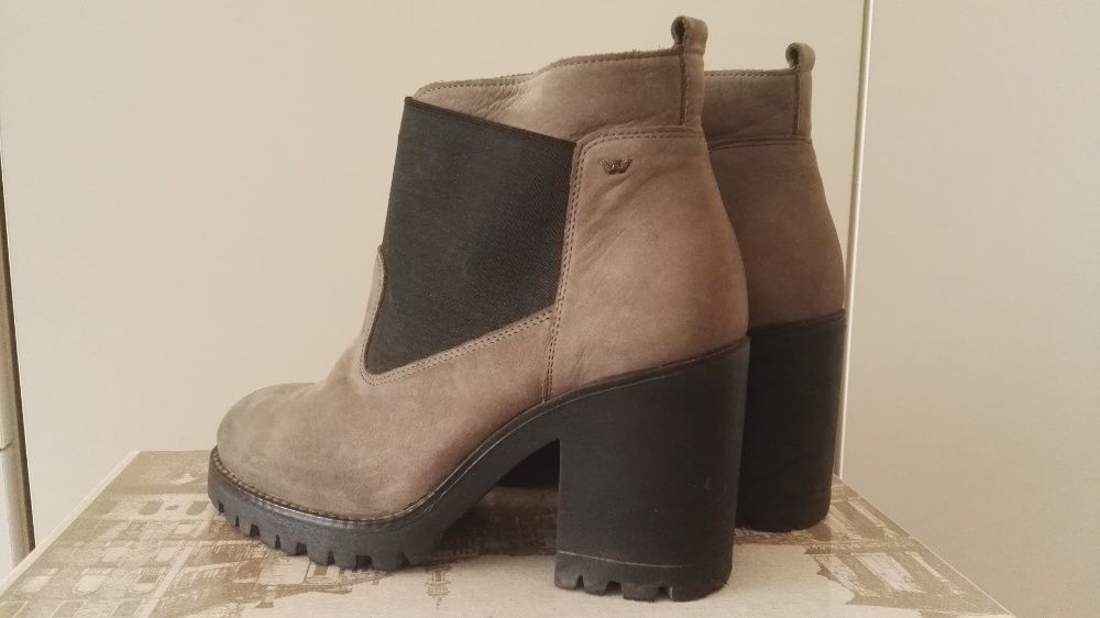 Skórzane buty BOTKI WOJAS 7592-20 rozmiar 37