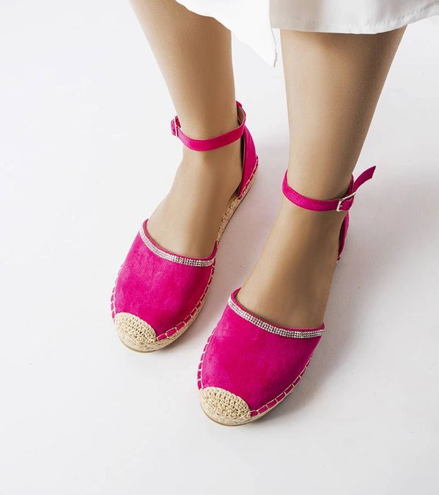 Różowe espadryle Licia