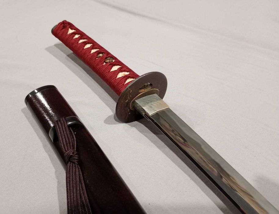 Zabytkowe Nihonto Wakizashi + CERTYFIKAT NBTHK - Shigetsugu: rok ~1660