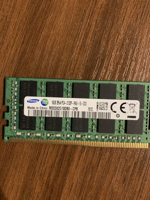Серверна оперативна память ddr4 16gb ecc reg