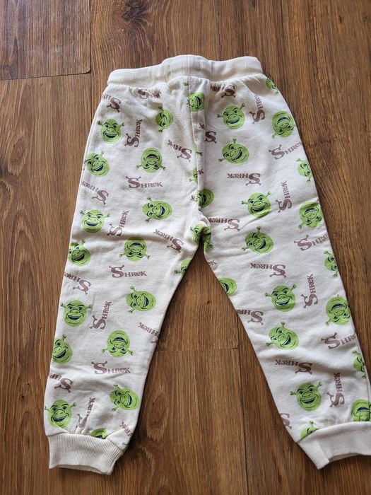 Spodnie dresowe shrek 98 sinsay
