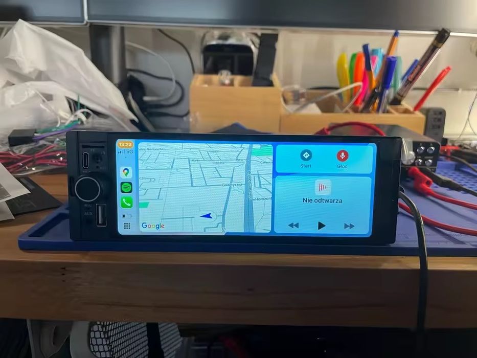 Auto Rádio Android 1Din UNIVERSAL 7” Touch,GPS, Carplay,Android Auto