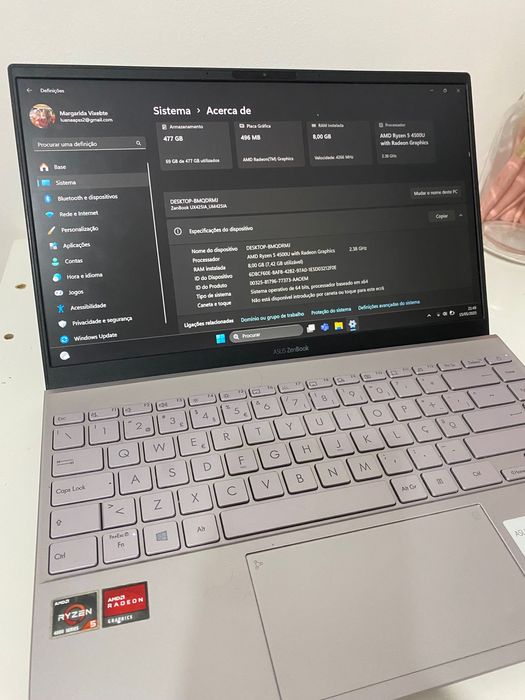 ASUS Zenbook AMD Ryzen 5
