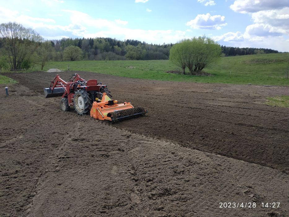 Usługi glebogryzarką separacyjną, wynajem glebogryzarki