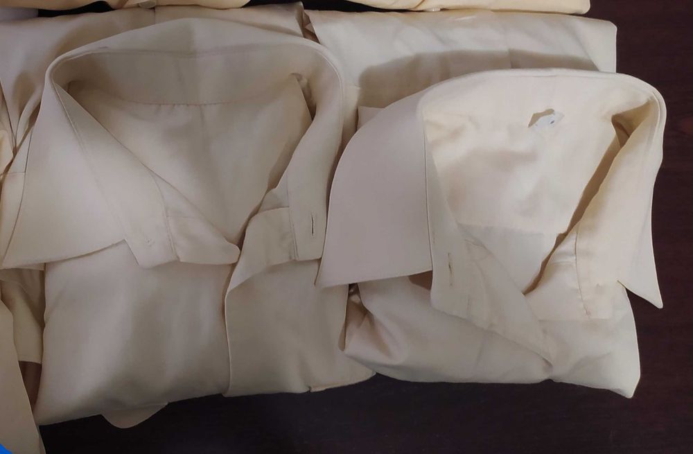 Рубашки ВМФ СССР - кремовые повседневные