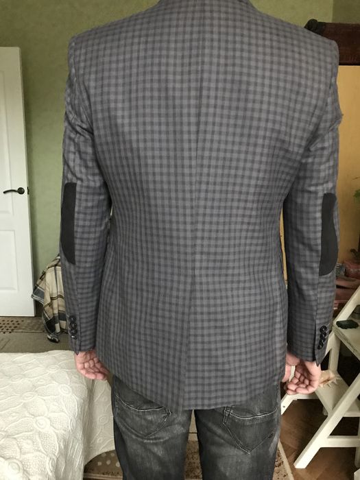Кежуал піджак, блейзер, жакет у клітинку