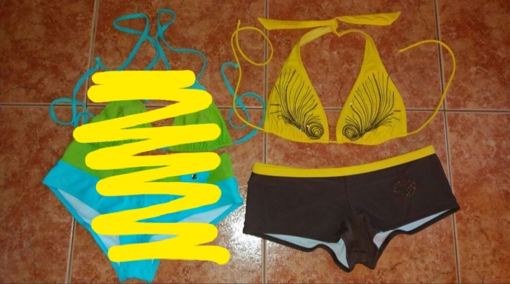 Kostium kąpielowy r.S bikini strój kąpielowy