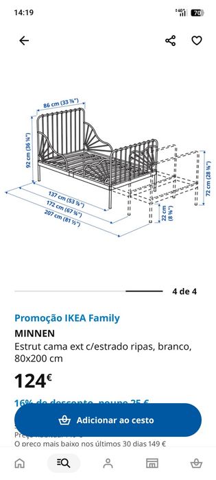 Cama Minnen Ikea