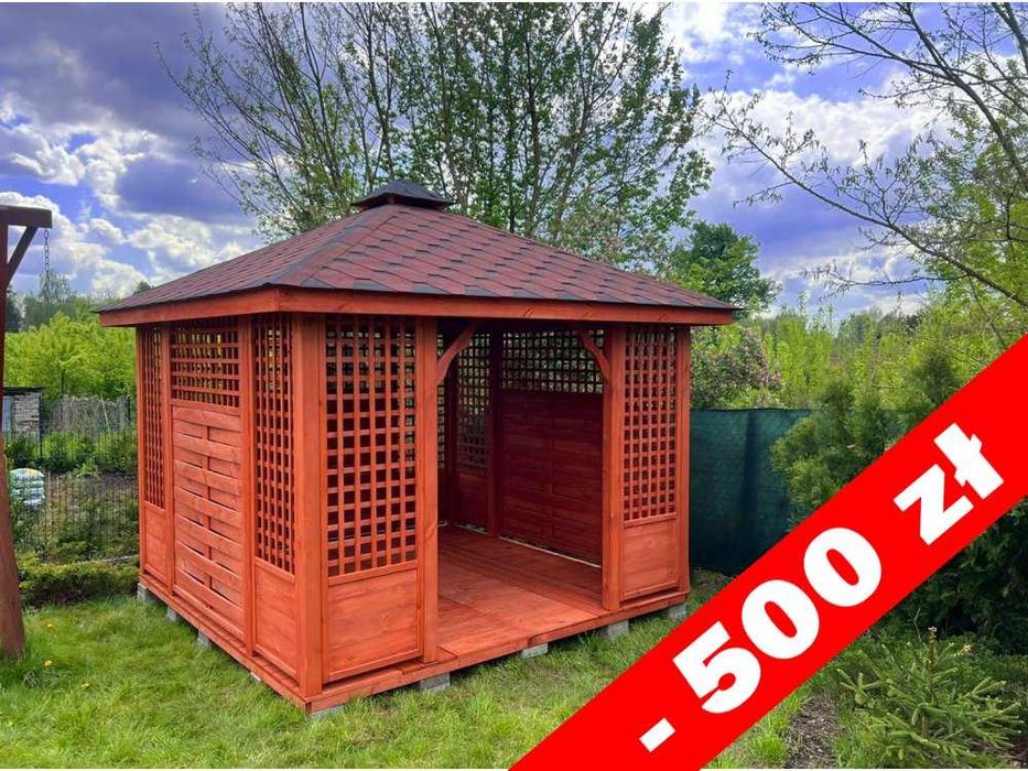 Altanka ogrodowa, altana drewniana,3x3m,4x3m,4x4m,6x4m