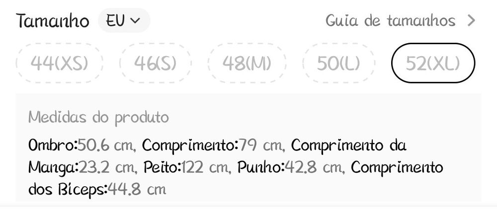 Camisa verão homem nova XL