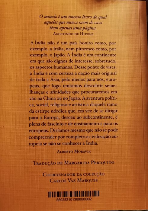 Uma Ideia da Índia de Alberto Moravia