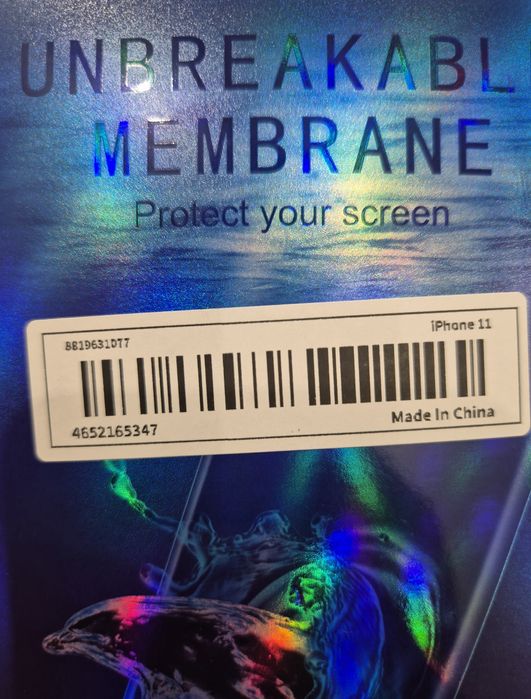 IPhone 11. Захисна плівка гелева.