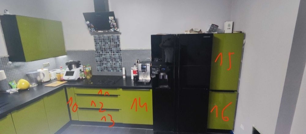 Meble kuchenne lakierowane indukcja