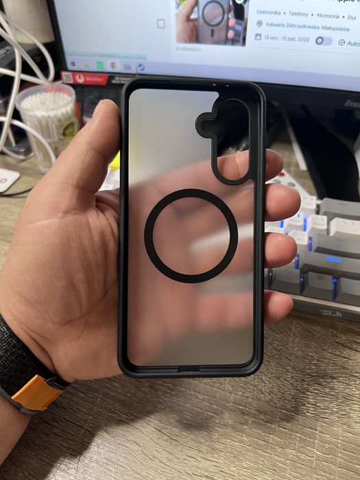 Etui Matt MagSafe do Samsung Galaxy A36/56 / szkło gratis nowe !!0