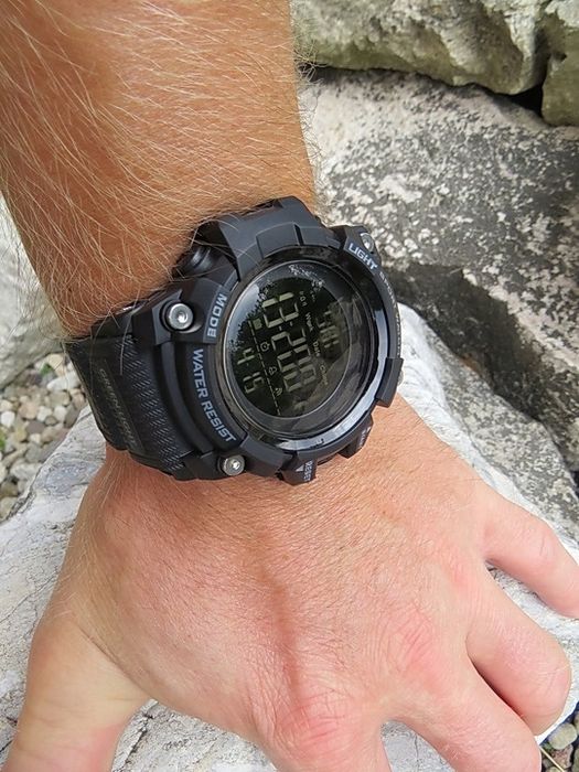 Wojskowy Zegarek Męski Skmei S-shock Wodoodporny Nowy Model Duży Ekran