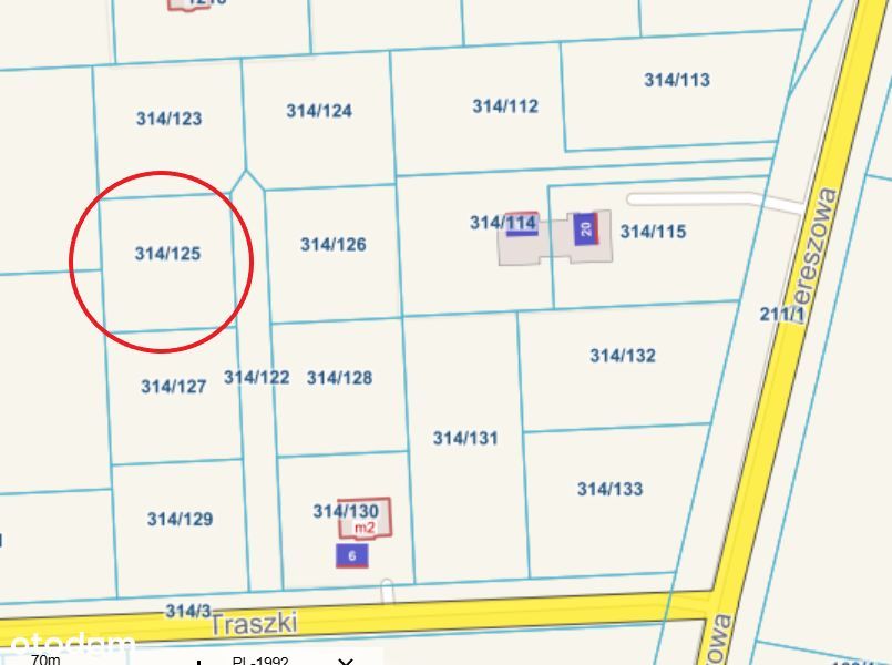 Dobra Szczecińska- działka z ustalonymi warunkami zabudowy- 977 m2