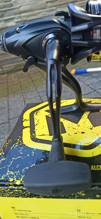 kolowrotek karpiowy z wolnym biegiemMivardi Alcon Carp MK2 6000 Reel