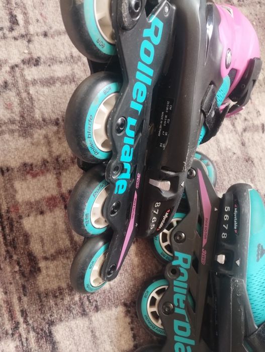 ролики Rollerblade раздвижные 36,5-40,5 р. с защитой