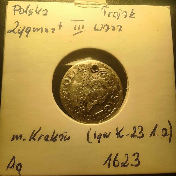 Trojak 1623r Kraków