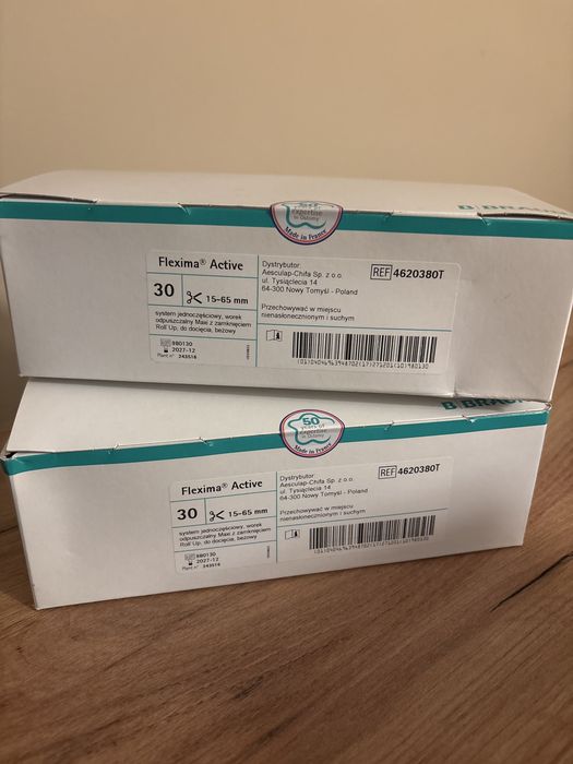 B braun   worki  stomijne flexima   Active beżowe