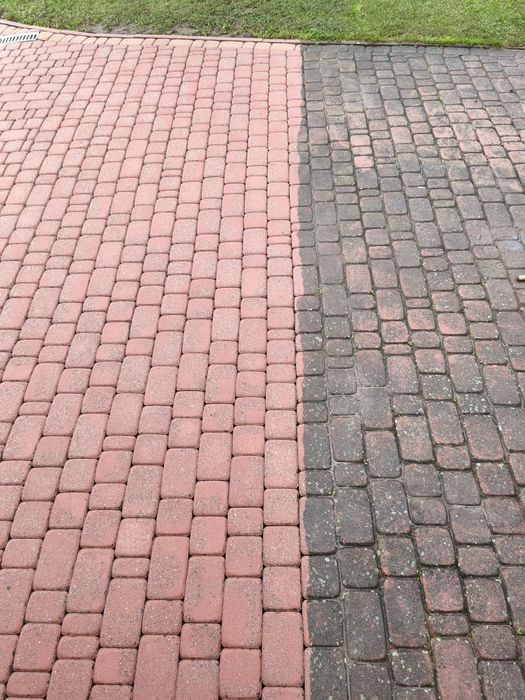 Mycie kostki brukowej, mycie elewacji, tarasów, ogrodzeń IMPREGNACJA